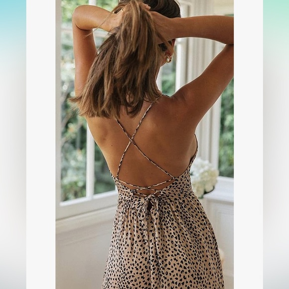 Criss Cross Backless Maxi Dress - XL - Picture 7 of 10